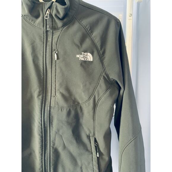 CO47 The North Face Apex Bionic Windwall Soft Shell Jacket Brown Womens Lg - Picture 2 of 11
